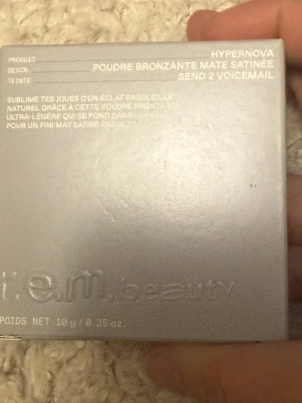 💚 2/$30 r.e.m. beauty HYPERNOVA SATIN MATTE BRONZER -Send 2 Voicemail